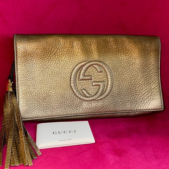 Gucci ombré soho clutch purse - Picture 1 of 16